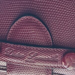 Vintage Didier Lamonthe Paris Genuine Leather Shoulder Bag